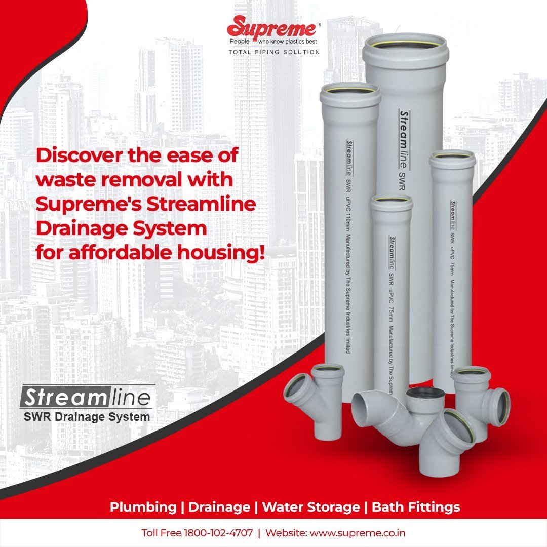 Supreme Streamline SWR Drainage Systems